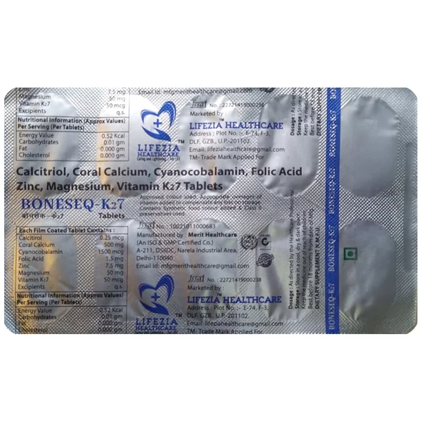 Boneseq-K27 Tablet 10's