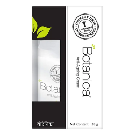 Botanica Anti Ageing Cream 50 gm | Reduces Fine Lines & Wrinkles | Long Lasting Moisturisation | For Radiant & Smooth Skin