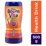 Cadbury Bournvita Nutrition Powder, 500 gm Jar, Pack of 1