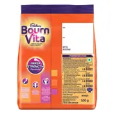 Cadbury Bournvita Nutrition Powder, 500 gm Refill Pack, Pack of 1