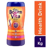 Cadbury Bournvita Nutrition Powder, 1 kg Jar, Pack of 1