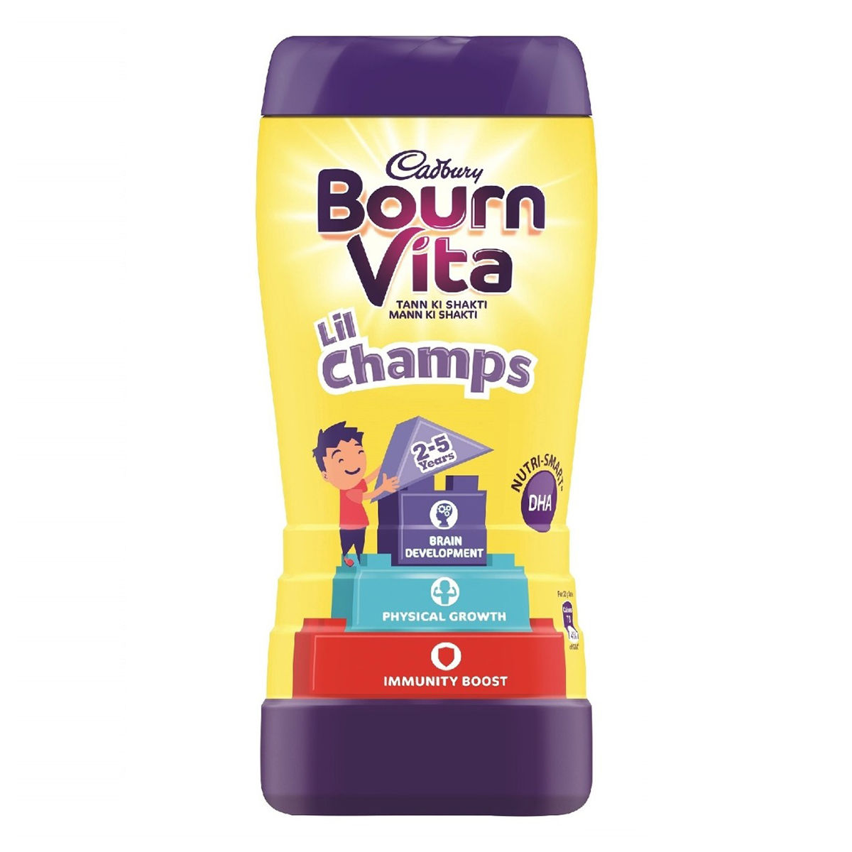 Buy Cadbury Bournvita Lil Champs Health & Nutrition Drink Powder for 2 to 5 Years Kids, 200 gm Jar Online
