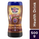 Cadbury Bournvita 5 Star Magic Nutrition Powder, 500 gm Jar, Pack of 1
