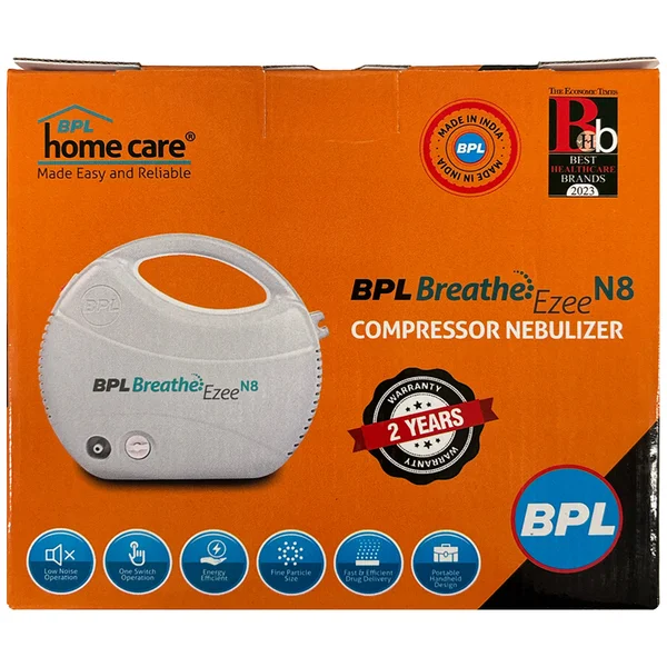 BPL N8 BREATHE EZEE COMPRESSOR NEBULIZER