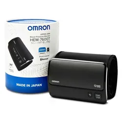 Omron Smart Elite+ HEM 7600T Upper Arm Blood Pressure Monitor, 1 Count