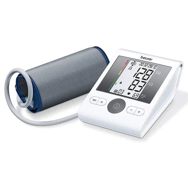 Beurer BM 28 Upper Arm Blood Pressure Monitor with Adaptor, 1 Count, Pack of 1