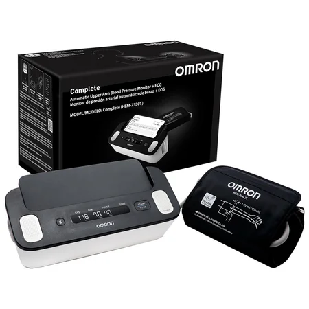 Omron Hem-7530T Blood Pressure Monitoring Devices With Ecg, 1 Count