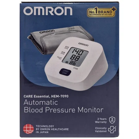 Omron Automatic Bp Monitor HEM-7090-IN, 1 Count