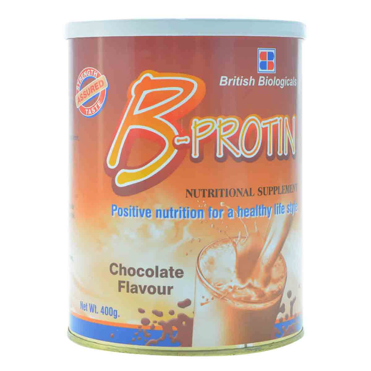 B-Protin Chocolate Flavour Powder, 500 gm Jar, Pack of 1 B-Protin Chocolate Flavour Powder, 500 gm Jar, Pack of 1