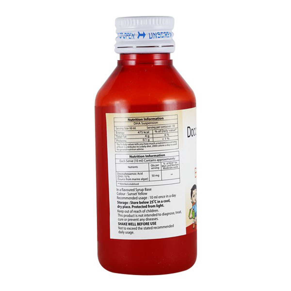 Brain DHA Suspension 100 ml, Pack of 1 SUSPENSION Brain DHA Suspension 100 ml, Pack of 1 SUSPENSION