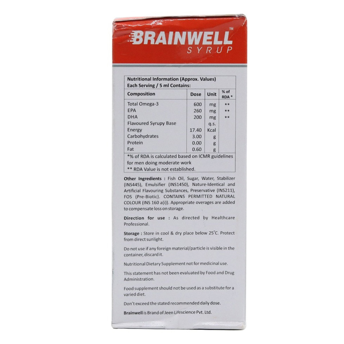 Brainwell Mango Syrup 150 ml, Pack of 1 Brainwell Mango Syrup 150 ml, Pack of 1