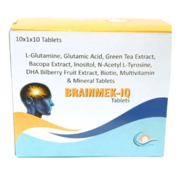 Brainmek-IQ Tablet 10's, Pack of 10