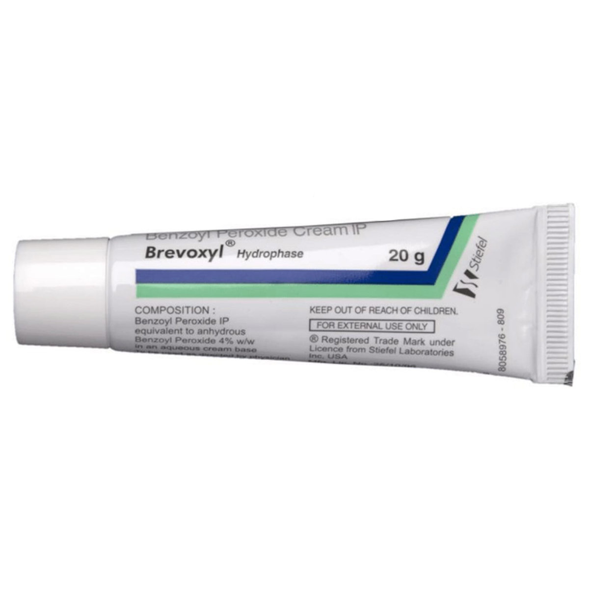 Brevoxyl Cream 20 gm, Pack of 1 India Brevoxyl Cream 20 gm, Pack of 1 India