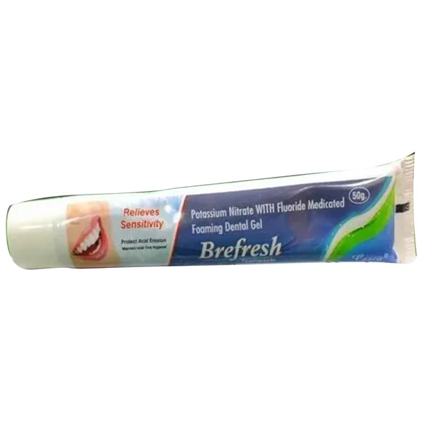 Brefresh 5%w/w Toothpaste 50 gm, Pack of 1