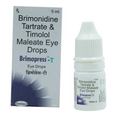 Brimopress T Eye Drop 5 ml, Pack of 1 EYE DROPS