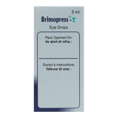 Brimopress T Eye Drop 5 ml, Pack of 1 EYE DROPS