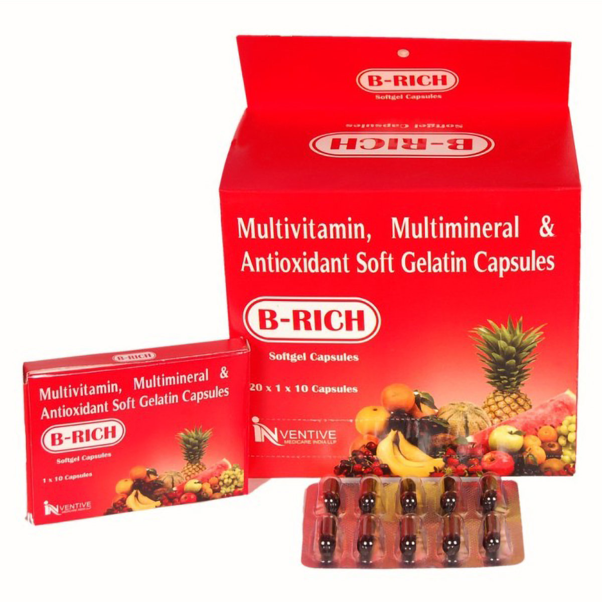 B-Rich Capsule 10's, Pack of 10 B-Rich Capsule 10's, Pack of 10