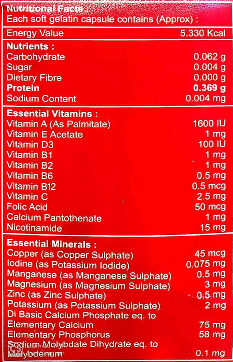 B-Rich Capsule 10's, Pack of 10 B-Rich Capsule 10's, Pack of 10