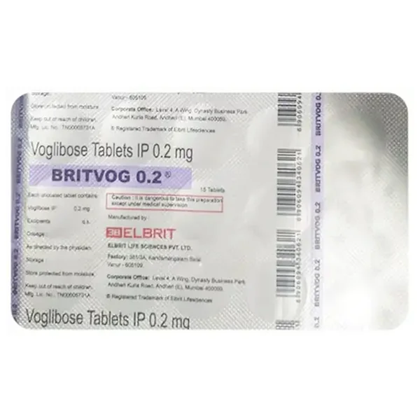 Britvog 0.2 mg Tablet 15's
