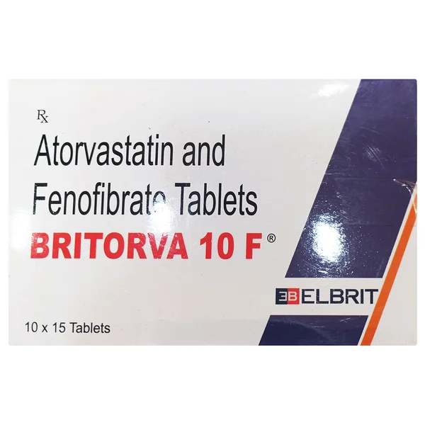 Britorva 10 F Tablet 15's