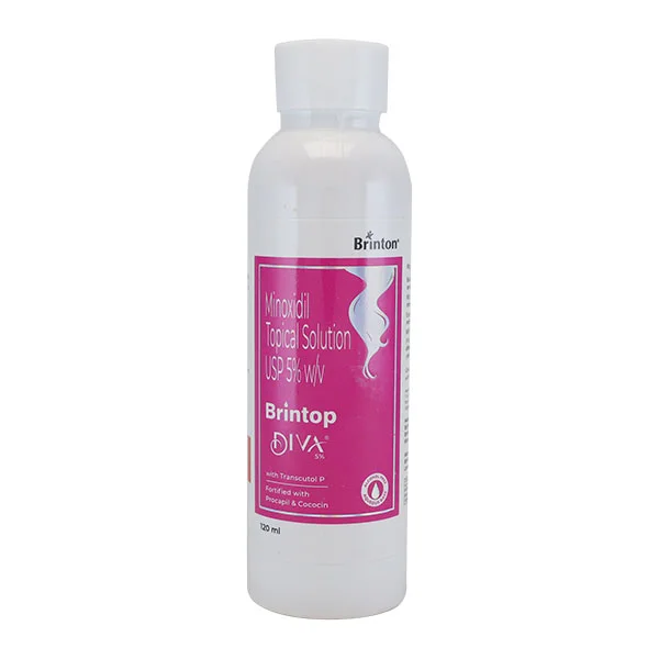 Brintop Diva 5% Topical Solution 120 ml