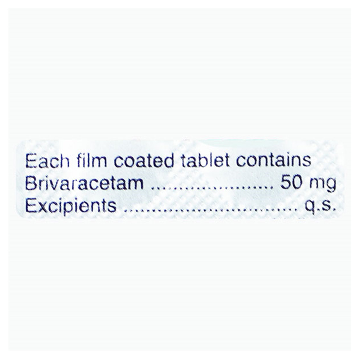 Brivepsy 50 Tablet 14's, Pack of 14 TABLETS Brivepsy 50 Tablet 14's, Pack of 14 TABLETS