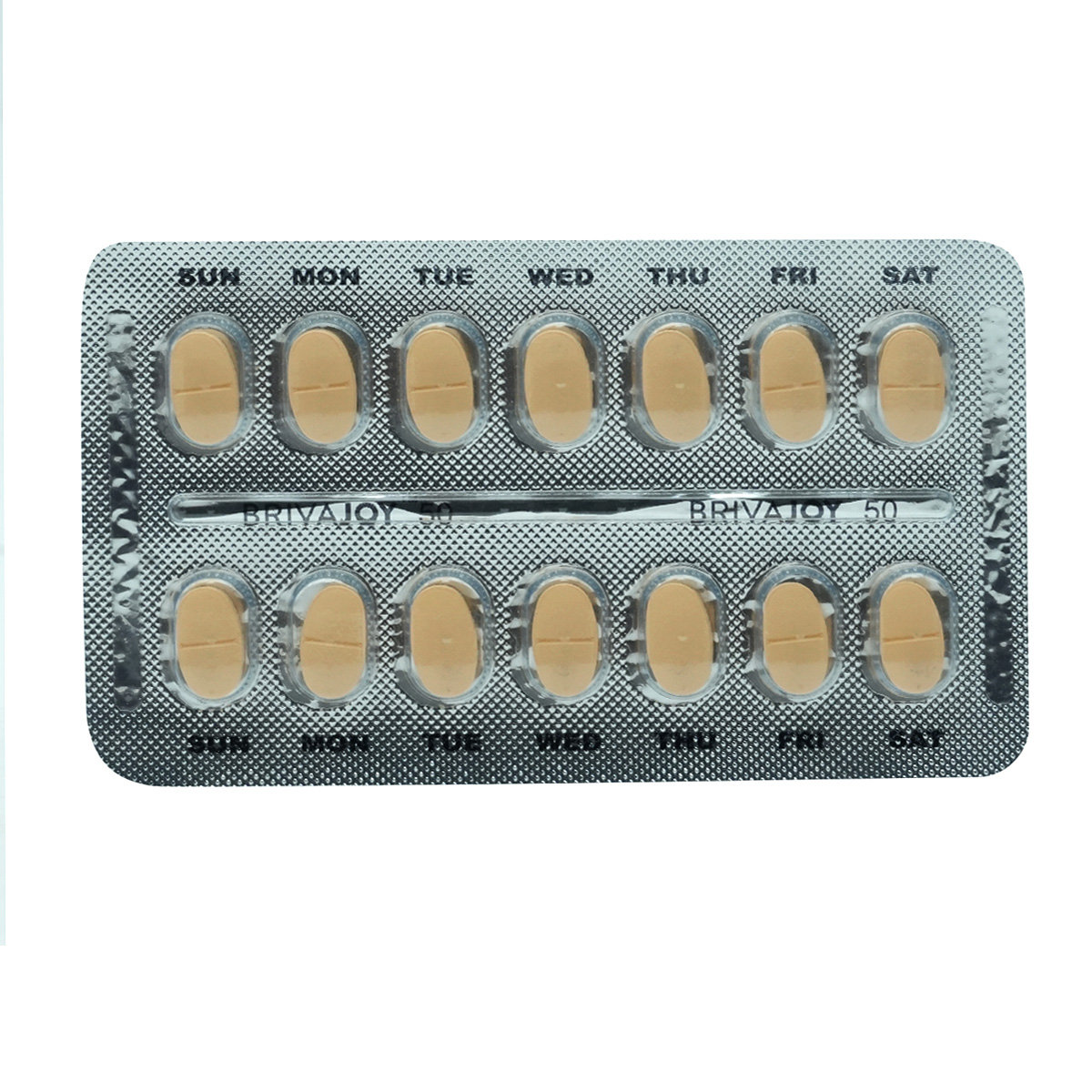 Brivajoy 50 Tablet 14's, Pack of 14 TABLETS Brivajoy 50 Tablet 14's, Pack of 14 TABLETS