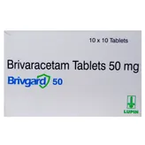 Brivgard 50 Tablet 10's, Pack of 10 TABLETS