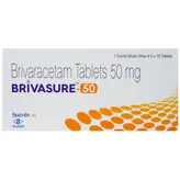 Brivasure-50 Tablet 10's, Pack of 10 TABLETS