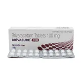 Brivasure-100 Tablet 10's, Pack of 10 TABLETS