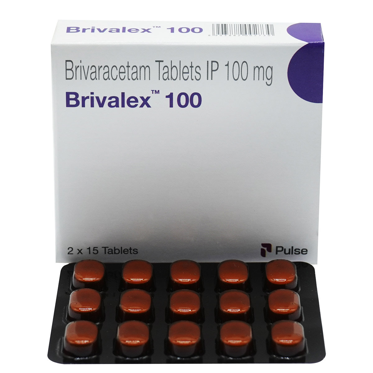 Brivalex 100 Tablet 15's, Pack of 15 TABLETS Brivalex 100 Tablet 15's, Pack of 15 TABLETS