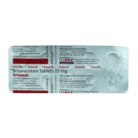 Britam 25 Tablet 10's