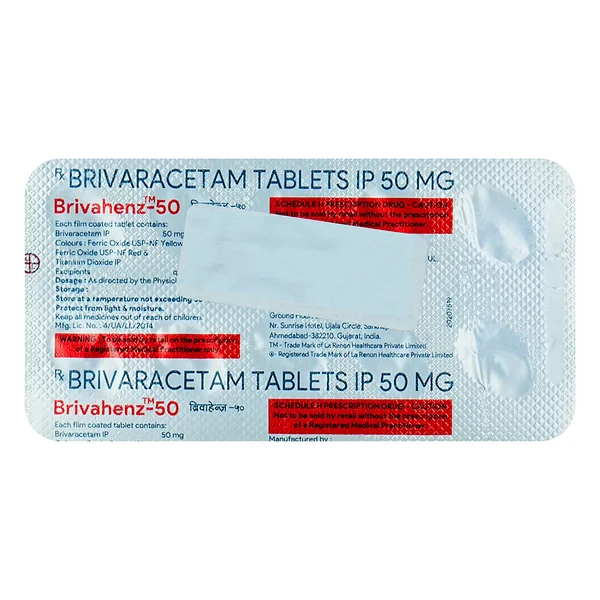 Brivahenz 50 Tablet 10's, Pack of 10 TABLETS