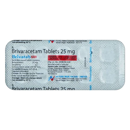 Brivatab 25 Tablet 10's