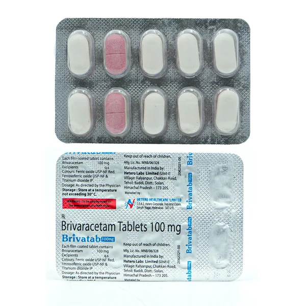 Brivatab 100 mg Tablet 10's