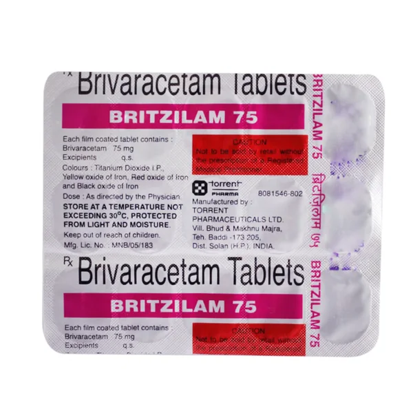 Britzilam 75 Tablet 15's
