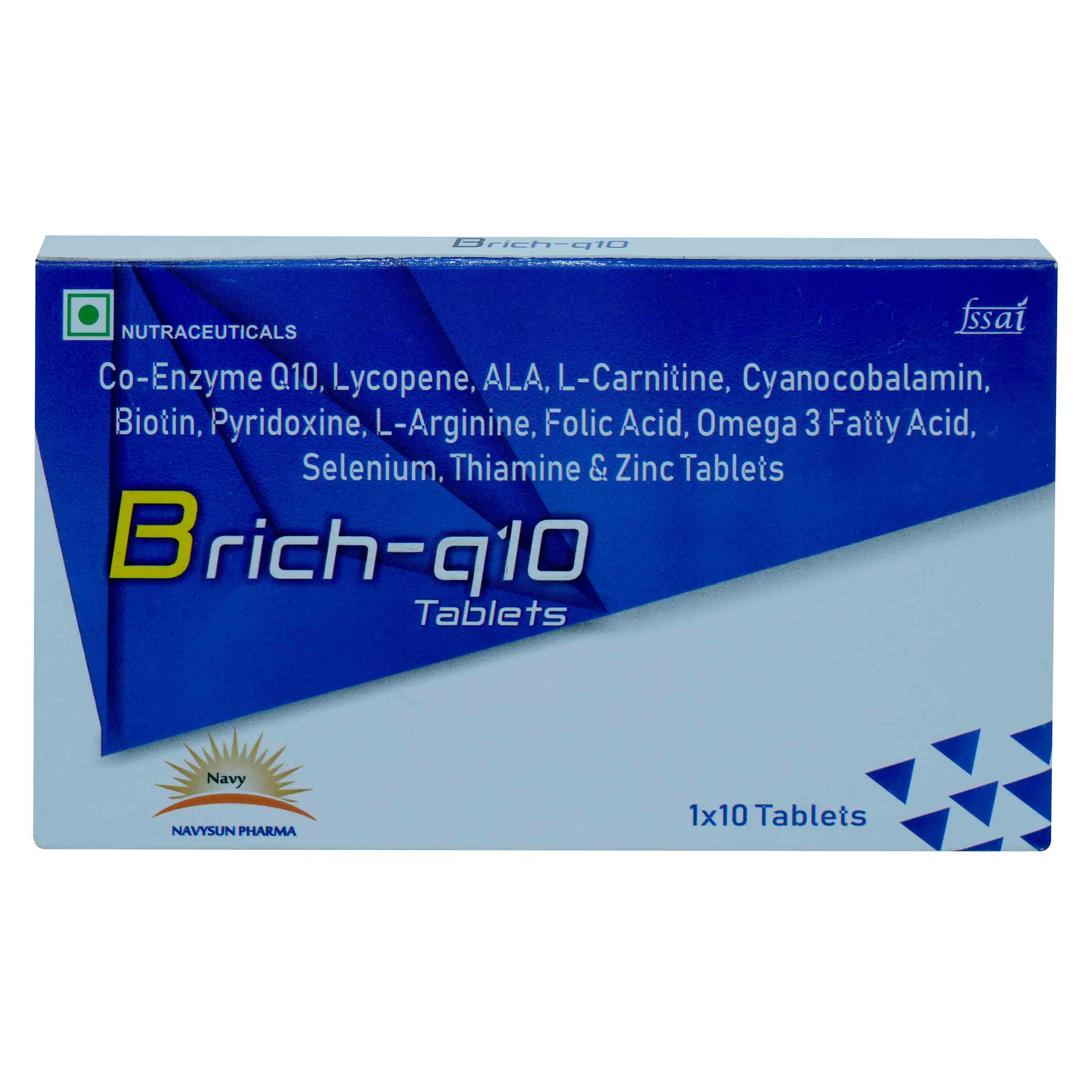 Brich-Q10 Tablet 10's, Pack of 10 Brich-Q10 Tablet 10's, Pack of 10
