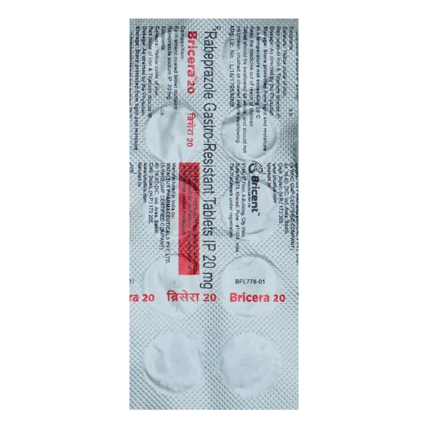 Bricera 20 Tablet 10's