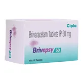 Brivepsy 50 Tablet 10's, Pack of 10 CapsuleS