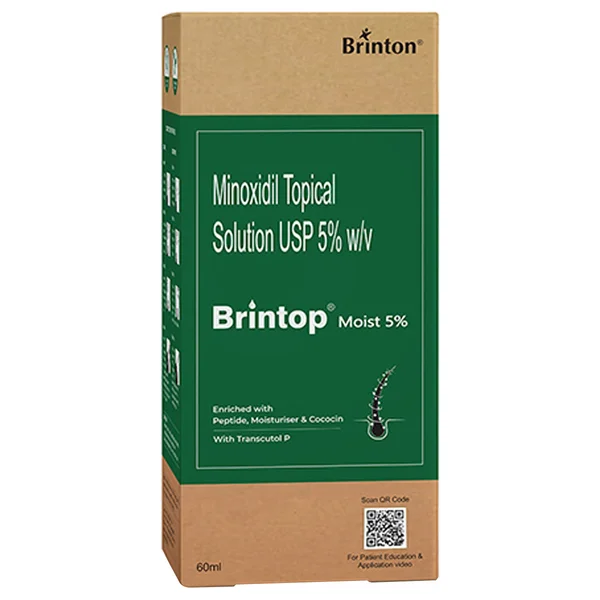 Brintop Moist 5% Topical Solution 60 ml
