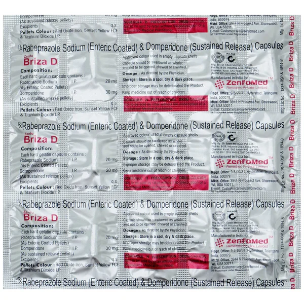 Briza D Capsule 15's