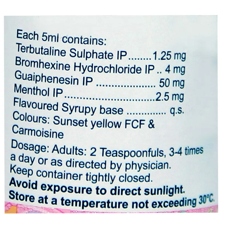 Buy Bro-Zedex Syrup online | Uses, Side Effects, Price and substitutes ...