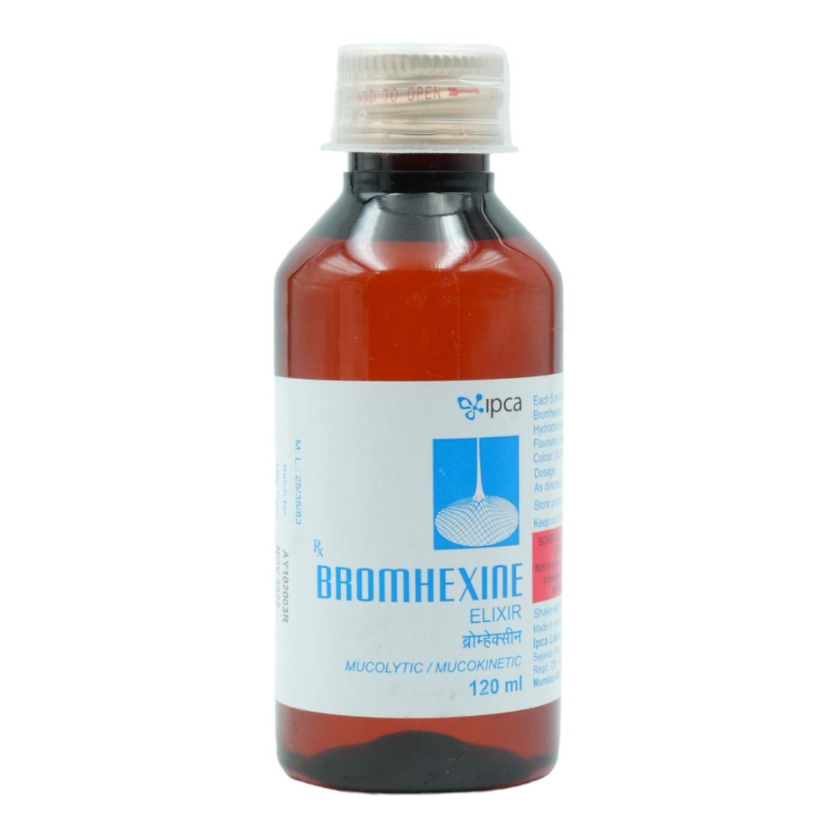 Buy Bromhexine Elixir 120 ml Online