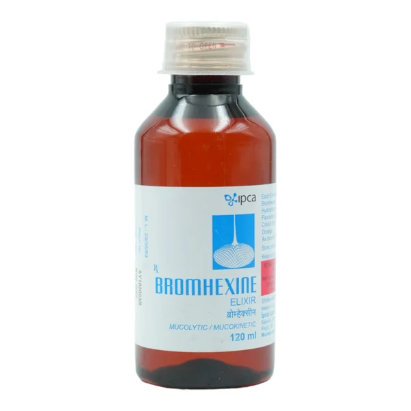 Bromhexine Elixir 120 ml, Pack of 1 Syrup