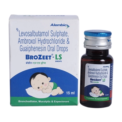 Brozeet-LS Drops 15 ml, Pack of 1 ORAL DROPS