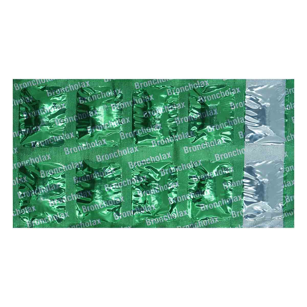 Broncholax Tablet 10's, Pack of 10 TabletS Broncholax Tablet 10's, Pack of 10 TabletS