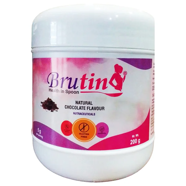 Brutin Natural Chocolate Flavour Powder, 200 gm, Pack of 1