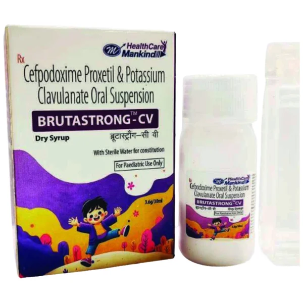 Brutastrong-CV Paediatric Dry Syrup 30 ml