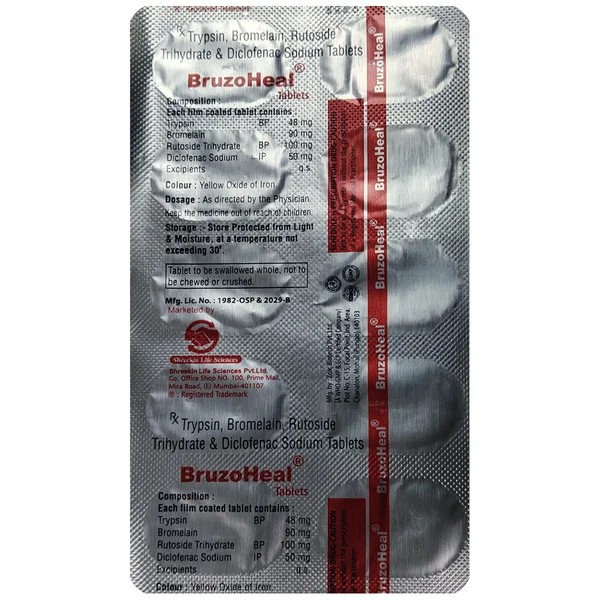 Bruzoheal Tablet 10's