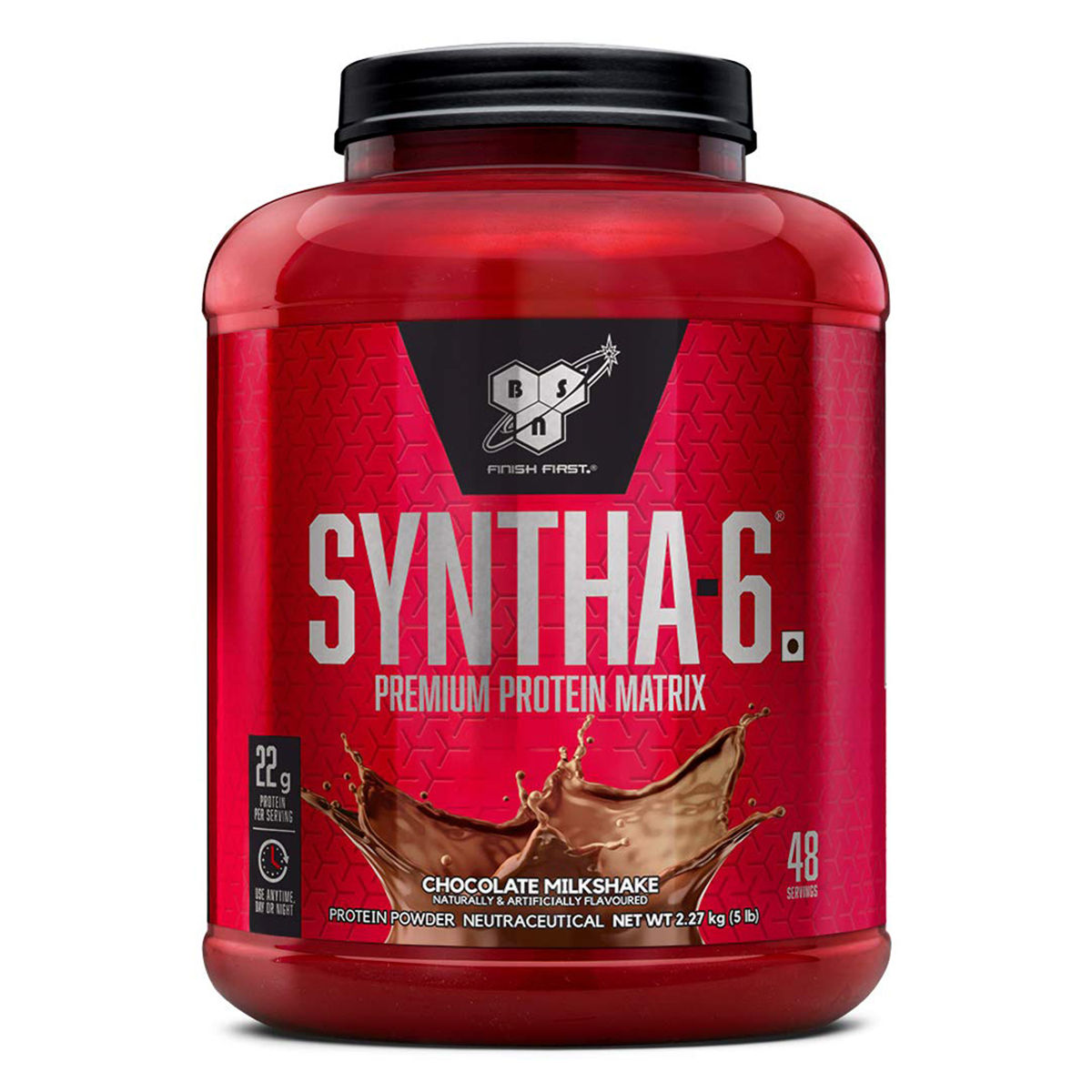 Buy BSN Syntha Chocolate Milkshake Flavour Powder, 5 lb Online